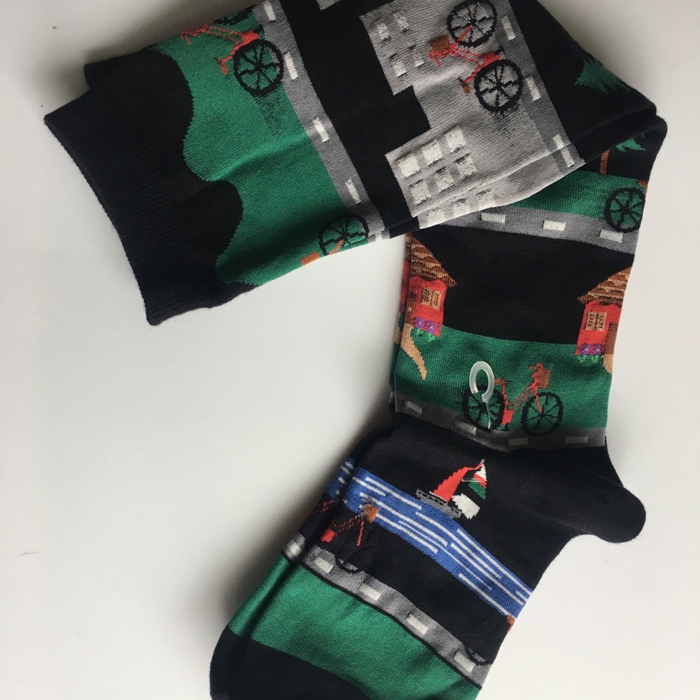 Knee high SOCKSMITH bike tree mountain OREGON